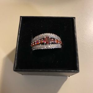 NWT Ring Bomb Party Ruby Ring Size 8